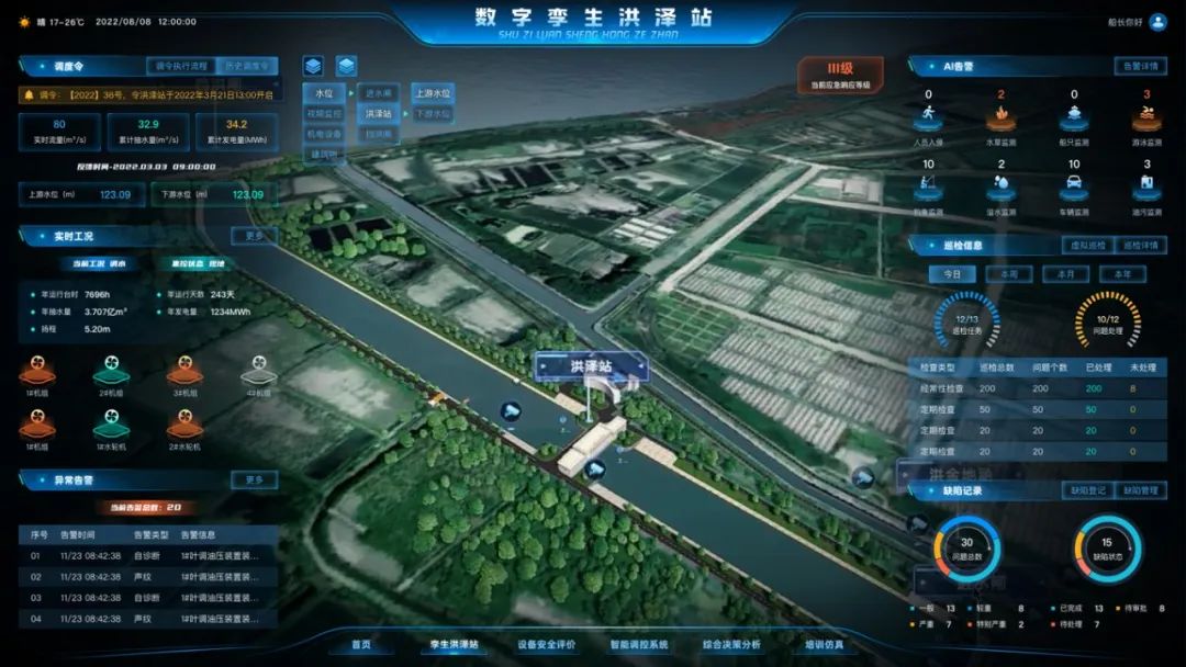 <p>精17-26C 2022/08/08 12:00:00数字孪生洪泽站船长你好品</p>
<p>满度令请守执行流程 历史调宝1级A告告警详情</p>
<p>力际内急调应等店</p>
<p>令[2022] 30号宁洪潭站于2022年3月21813:00开启水位进小店上游水位</p>
<p>精线监控消泽站.下要水店</p>
<p>8032.934.2</p>
<p>机电公国商面</p>
<p>真时洗量∞/园计发电量AM水草S酒轻只监酒四泽监源</p>
<p>ra网-PoP2D301 09000010</p>
<p>和</p>
<p>上二小位m123.09下禁小位m 123.09</p>
<p>日小监酒车请监测进州监面</p>
<p>实时工院</p>
<p>巡检信息虚阳通检.通情伴情</p>
<p>当新工术网本</p>
<p>今日</p>
<p>年活门台时7696h.Ti行天的243天</p>
<p>年楼水量 3 707亿m发电量与1234MWh</p>
<p>药强5.20me)</p>
<p>检宣类型 柏思数 问题个西已处理 未处理</p>
<p>经常性检查200200</p>
<p>健木轻电2年本配机定期检营</p>
<p>洪金地品</p>
<p>异营告容</p>
<p>缺阳记录U海营记起的管理 I</p>
<p>S耐告品总n: 20</p>
<p>序号告置时间西置类型告管信息</p>
<p>01 1/2308:42:38 自诊断 叶调油压装置装奔驰总数世名就章</p>
<p>W/230842-38 声位绿叶调油压装置装</p>
<p>03 12308:42:38 自诊断 1叶请油压装置装</p>
<p>.已商☐☐持审EB</p>
<p>04 1/2308:42:38 声权华叶调油压装置装件阳产☐</p>
<p>首页李生洪酒站设备安全评价智能满控系统综合决限分析培训仿真</p>
