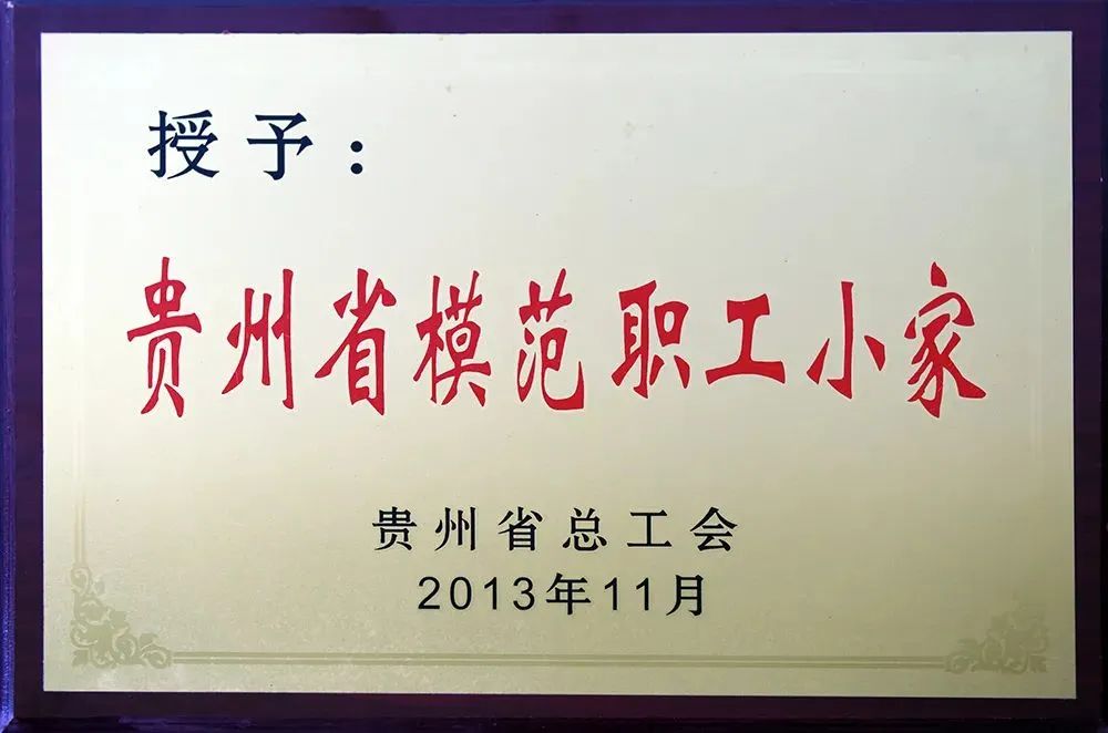 贵州省总工会2013年11月