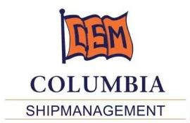 <p>E</p>
<p>COLUMBIA<br/>SHIPMANAGEMENT</p>
