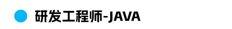 全研发工程师-JAVA
