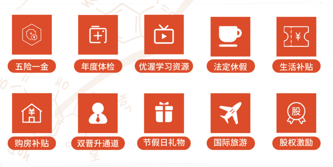 <p>面安凶!-?</p>
<p>五险一金年度体检优渥学习资源法定休假生活补贴</p>
<p>舍8市又(股</p>
<p>购房补贴双晋升通道节假日礼物国际旅游股权激励</p>

